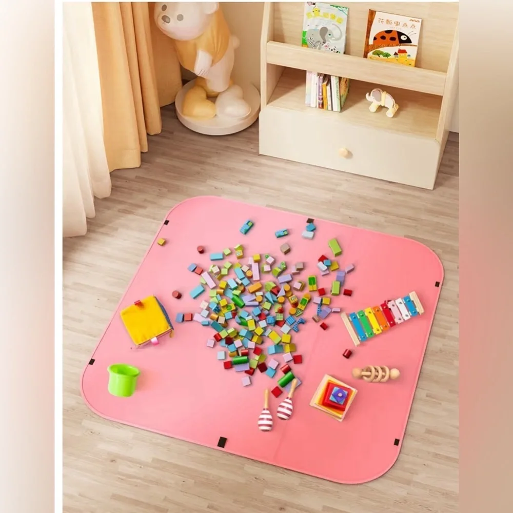 🎄🎅🎄❄️❄️🎅Pink Toy Storage Mat for Kids🎄🎅🎄❄️❄️🎅